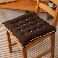 Galette de Chaise 40x40 Pastilles multicolores
