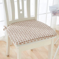 Galette de Chaise 50x50 Vichy beige