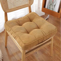 Galette de Chaise Beige Brun