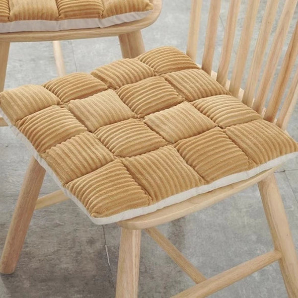 Galette de Chaise Beige Camel