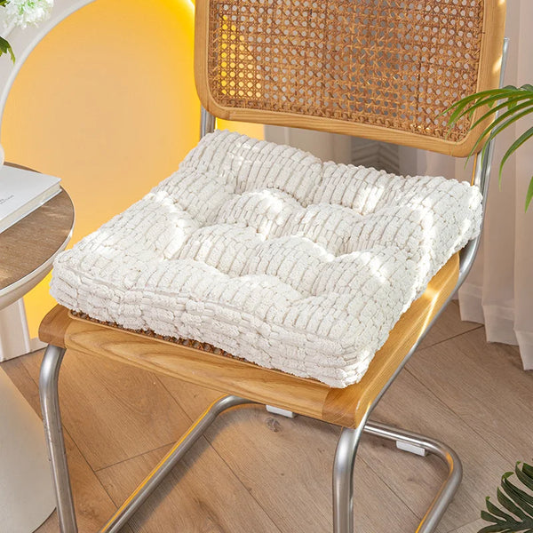 Galette de Chaise Blanche Crème