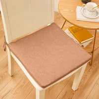 Galette de Chaise Carré Terracotta