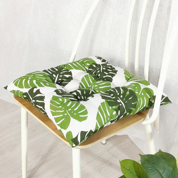 Galette de Chaise Carré Tropical