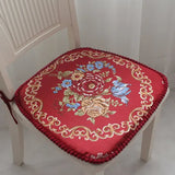 Galette de Chaise Déhoussable florale royale