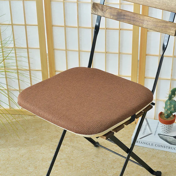 Galette de Chaise Déhoussable marron