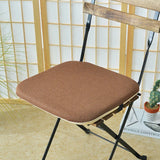 Galette de Chaise Déhoussable marron