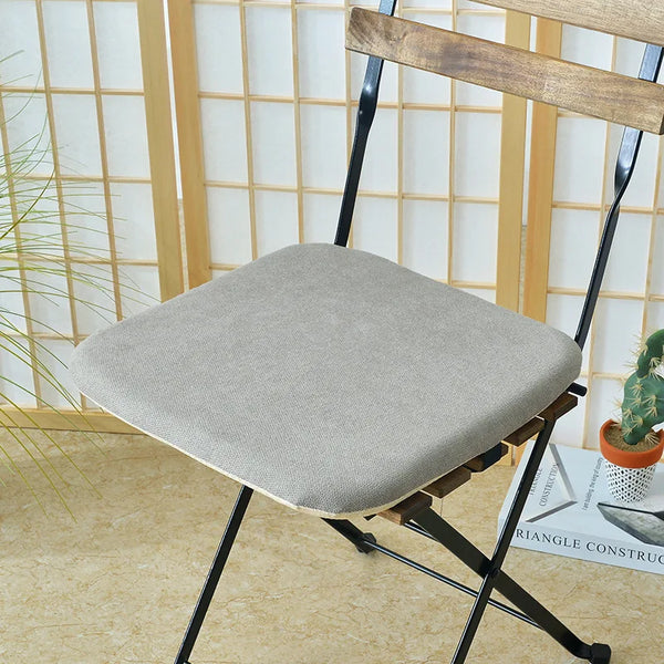 Galette de Chaise Extérieure Grise