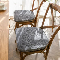 Galette de Chaise Grise en Forme de U