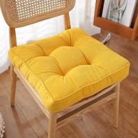 Galette de Chaise Jaune moutarde