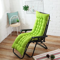 Galette de Chaise Rectangulaire Vert Anis