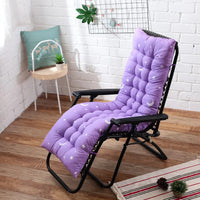 Galette de Chaise Rectangulaire Violet