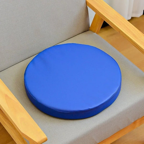 Galette de Chaise Ronde 30 cm bleue