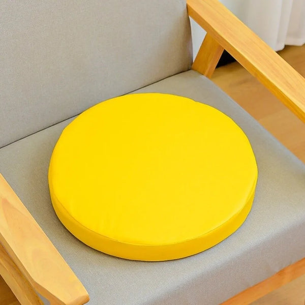 Galette de Chaise Ronde 30 cm jaune