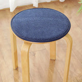 Galette de Chaise Ronde 35 cm bleue