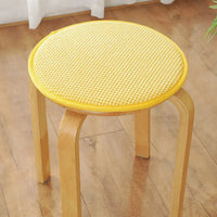 Galette de Chaise Ronde 35 cm jaune
