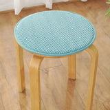Galette de Chaise Ronde 35 cm turquoise