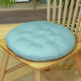 Galette de Chaise Ronde 40 cm Bleue pastel