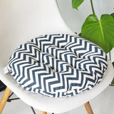 Galette de Chaise Ronde 45 cm Zigzag