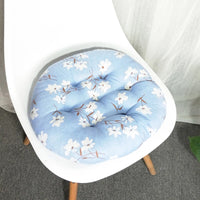 Galette de Chaise Ronde Sakura bleu