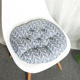 Galette de Chaise Scandinave gris perle