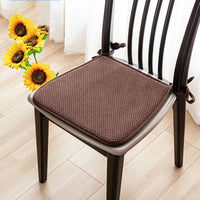 Galette de Chaise Trapèze Marron chocolat