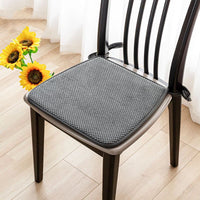 Galette de Chaise Trapèze Noire claire