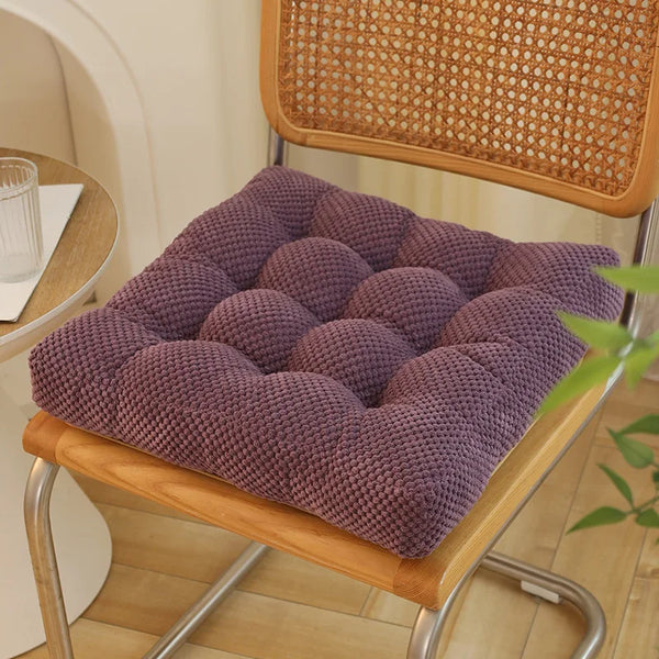 Galette de Chaise Violette Prune