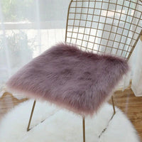 Galette de Chaise en Fourrure