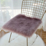 Galette de Chaise en Fourrure