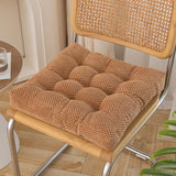 Galette de Chaise Épaisse Camel