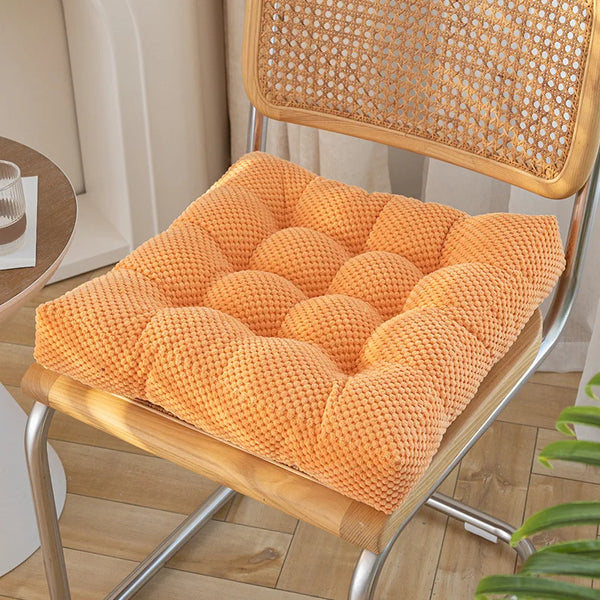 Galette de Chaise Épaisse Orange