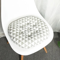 Galette de Chaise Scandinave triangles