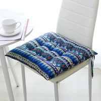 Galette de Chaise 40x40 Bleue indigo