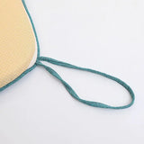 Galette de Chaise Bleue Lin