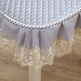 Lot de 2 Galette de Chaise avec Volant