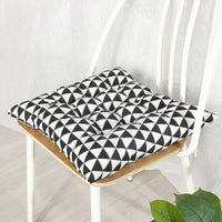 Galette de Chaise Carré géométrie