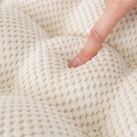 Galette de Chaise Épaisse Blanche