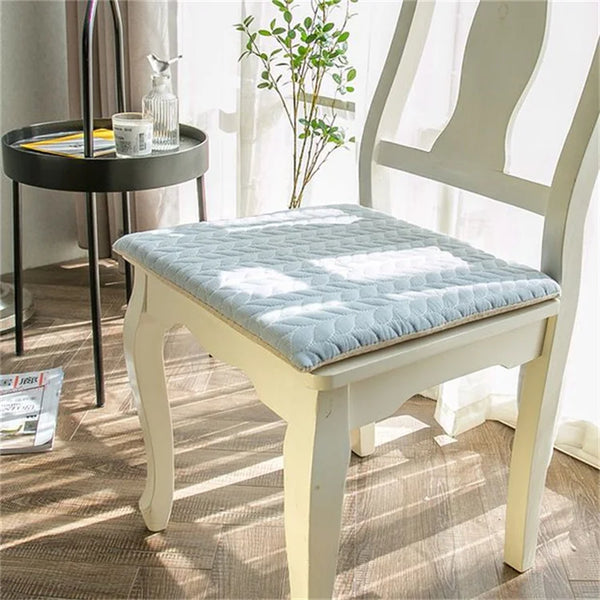 Galette de Chaise Bleue claire antidérapante