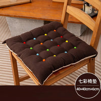 Galette de Chaise 40x40 Pastilles multicolores