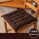 Galette de Chaise 40x40 Pastilles multicolores