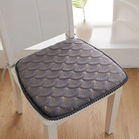 Galette de Chaise Grise Coquillage