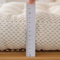 Galette de Chaise Épaisse Blanche