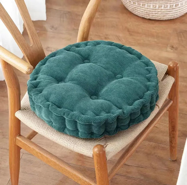 Galette de Chaise Ronde 45 cm Vert émeraude
