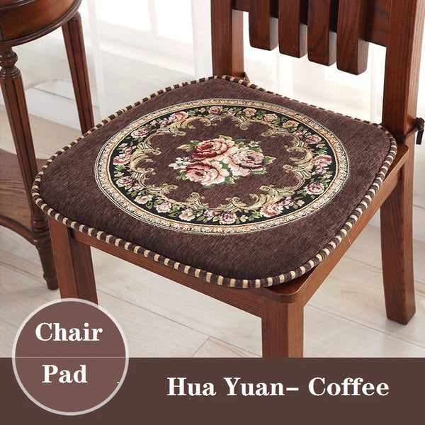 Galette de Chaise Vintage Baroque marron