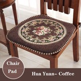 Galette de Chaise Vintage Baroque marron