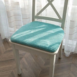 Galette de Chaise Turquoise en Forme de U