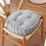 Galette de Chaise Ronde 45 cm Grise