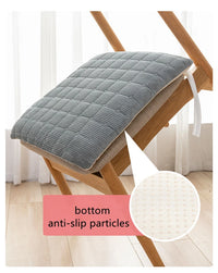 Galette de Chaise 50x50 Gris bleuté