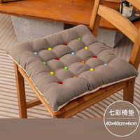 Galette de Chaise 40x40 Pastilles multicolores