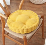 Galette de Chaise Ronde 45 cm Jaune